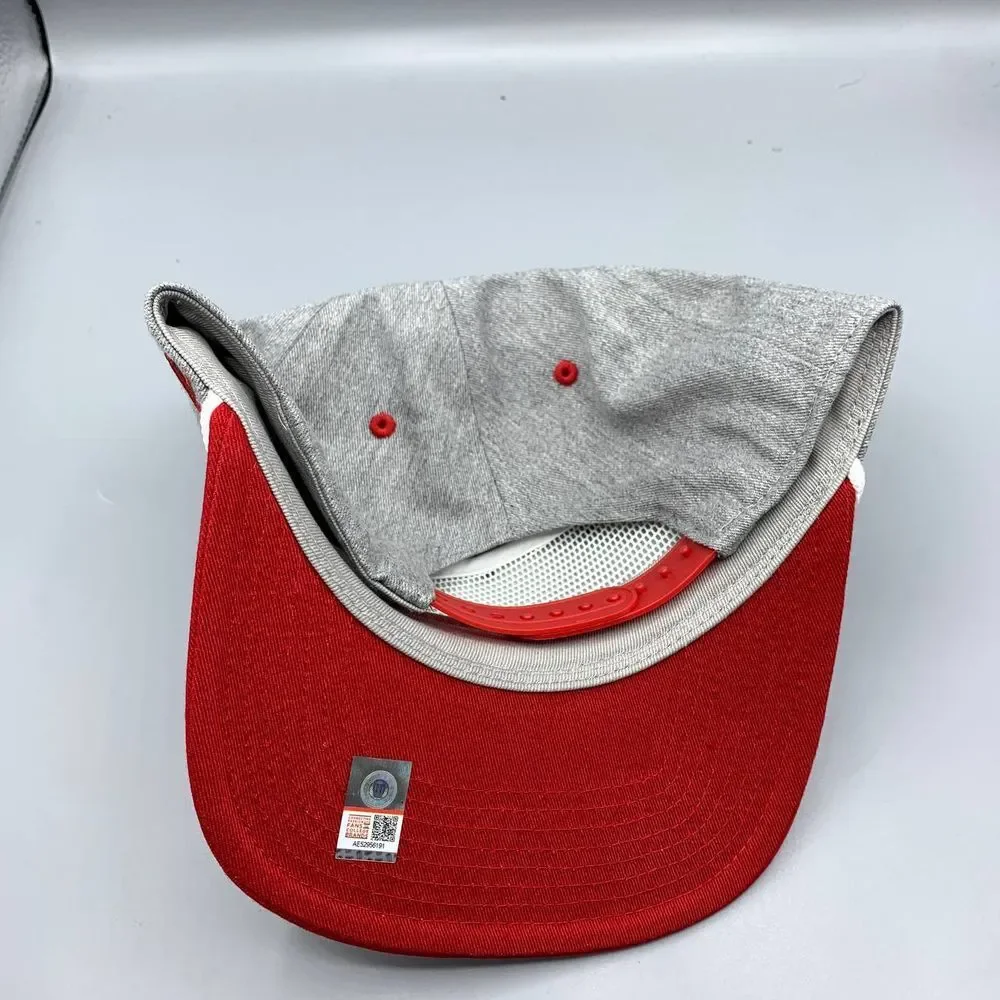 Alabama Crimson Tide Hat Men Gray Red Fanatics Snap‎ Back Cap Cotton